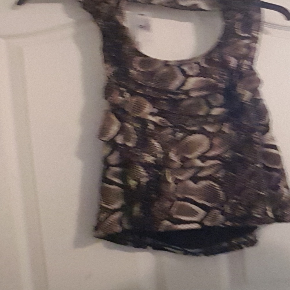 Womens python halter top Xl - Picture 2 of 4